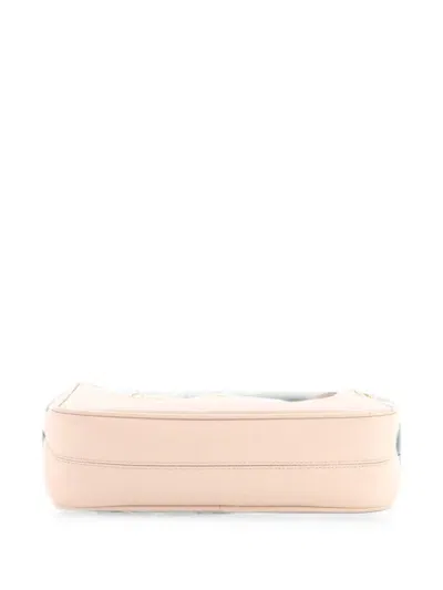 Pre-owned Prada Re-edition 2005 Shoulder Bag Saffiano Leather Small Crossbody Bag In Neutrals