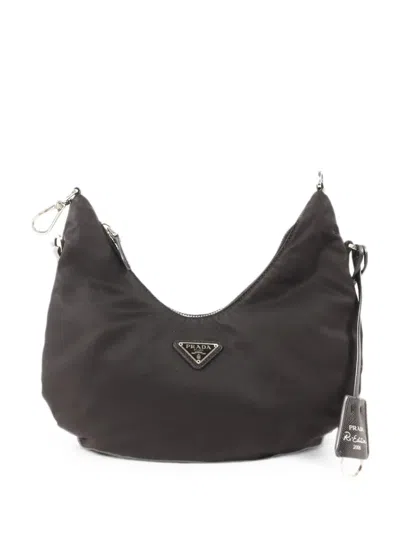 Pre-owned Prada Re-edition 2006 Clutch Bag In Black