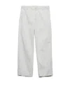 Prada Regular Bleached Denim Jeans In Blue
