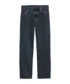 Prada Regular Denim Jeans In Gray