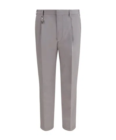 Prada Regular Trouser In Gray