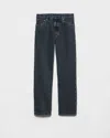Prada Regular Jeans In Obsidian Colour In Blue