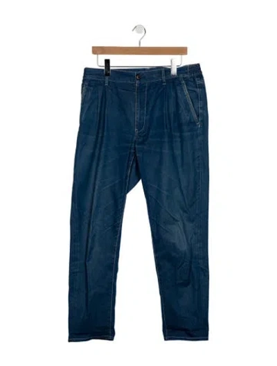 Pre-owned Prada Relaxed Fit Jeans In Blue