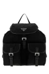 Prada ? Re-nylon Backpack 30cm X 31cm X 15cm In Black
