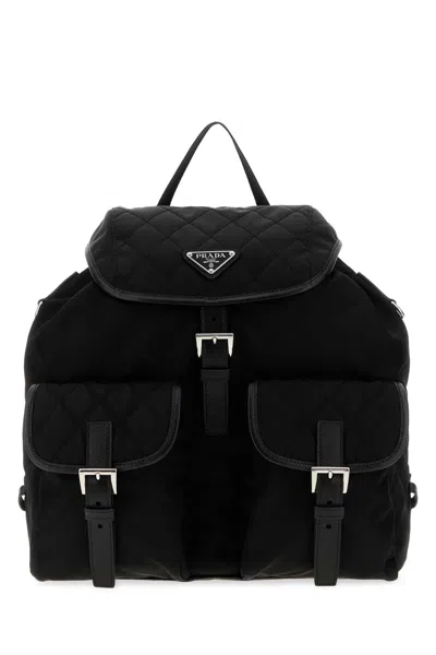 Prada ? Re-nylon Backpack 30cm X 31cm X 15cm In Black