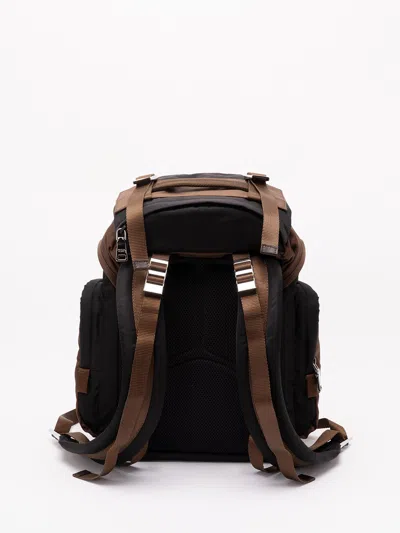 Prada Re-nylon Backpack In Black