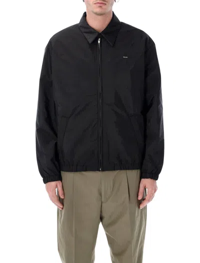 Prada Re-nylon Blouson Jacket In Black