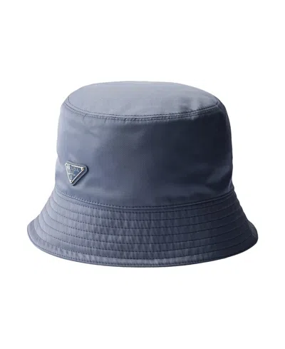 Prada Re-nylon Bucket Hat In Blue