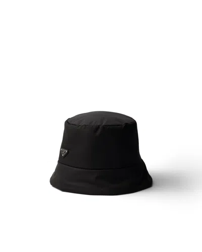 Prada Re-nylon Bucket Hat In Orange