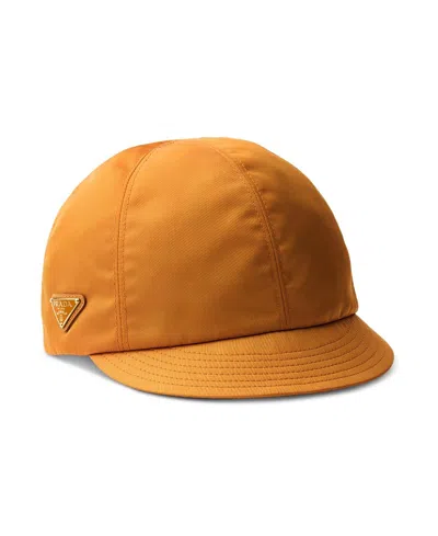 Prada Re-nylon Cap In Amber