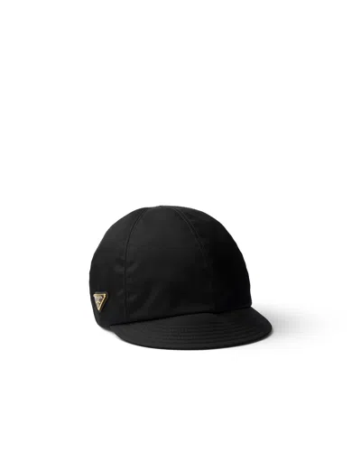 Prada Re-nylon Cap In Black