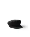 Prada Re-nylon Cap In Black