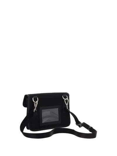 Prada Re-nylon Card Case In Black