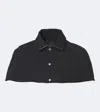 Prada Re-nylon Cropped Cape In Black