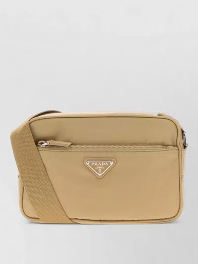 Prada Renylon Crossbody Bag Adjustable Strap Pocket In Pattern