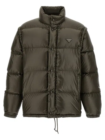 PRADA PRADA RE-NYLON DOWN JACKET