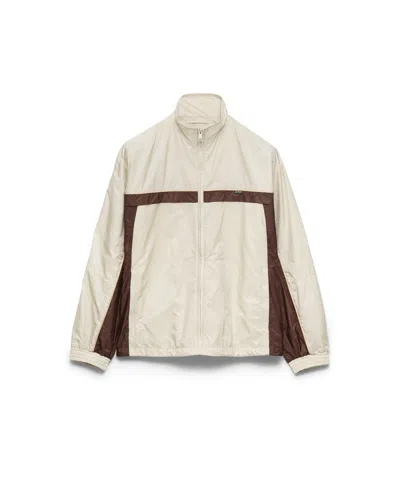 Prada Men's Re-nylon Jacket In Neutral