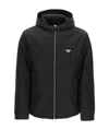 Prada Re-nylon Jacket In Black