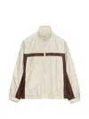 Prada Re-nylon Jacket In Brown
