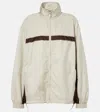 Prada Re-nylon Jacket In Neutral
