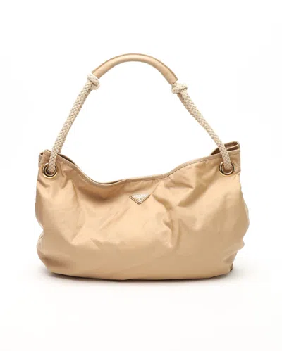 Prada Re-nylon Mariner Bag In Neutral