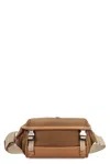 Prada Re-nylon Messenger Bag In Brown