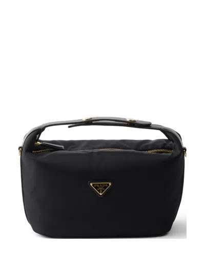 Prada Re-nylon Mini-bag In Black