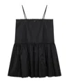 Prada Re-nylon Mini-dress In Blue