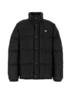Prada Re-nylon Down Jacket For Men