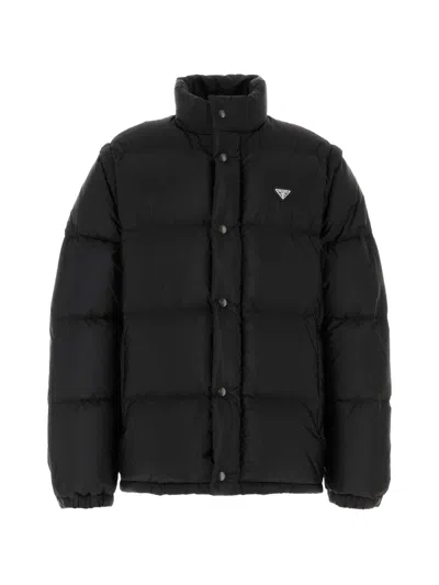 PRADA PRADA RE-NYLON PADDED JACKET