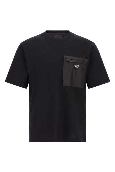 PRADA RE-NYLON POCKET T-SHIRT