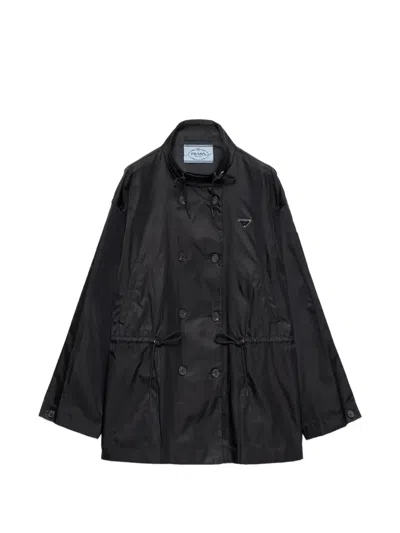 PRADA RE-NYLON RAIN JACKET