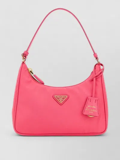 Prada Renylon Reedition 2005 Shoulder Bag Tag In Purple