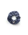 Prada Re-nylon Scrunchie In Pattern