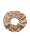Prada Re-nylon Scrunchie In Purple