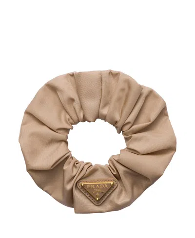 Prada Re-nylon Scrunchie In Purple