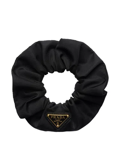 Prada Re-nylon Scrunchie In Red