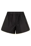 Prada Re-nylon Shorts In Black