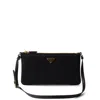 Prada Re-nylon Shoulder Bag In Black