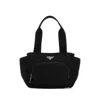 Prada Renylon Tote Bag Rectangular Top Handles