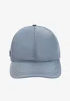 Prada Re-nylon Six-panel Baseball Cap In Blue