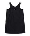 Prada Crepe Mini Dress With Bows In Black