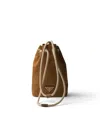 Prada Re-nylon Smartphone Case In Brown