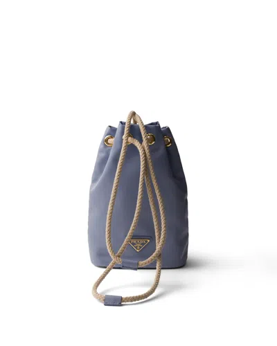 Prada Smartphone-hülle Aus Re-nylon In Blue