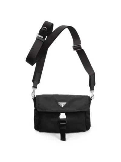 Prada Re-nylon Smartphone Case In Black