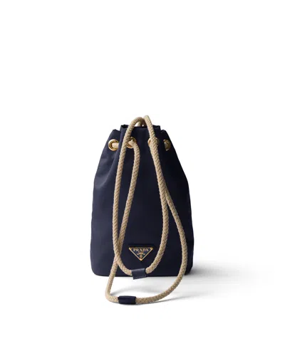 Prada Re-nylon Smartphone Case In Blue