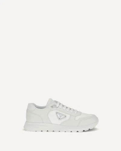Prada Re-nylon Sneakers In White