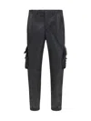 Prada Re-nylon Utility Cargo Pants In Black