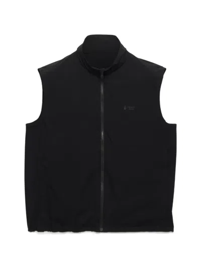 Prada Re-nylon Vest In Black