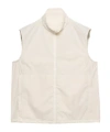Prada Re-nylon Vest In Neutral